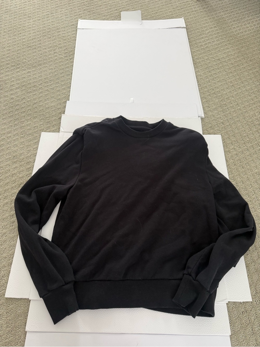 pistola Black Crewneck Sweatshirt - Women's Pullover